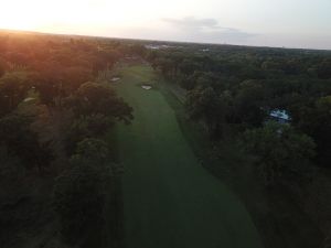 Cedar Rapids Aerial 9th Trees